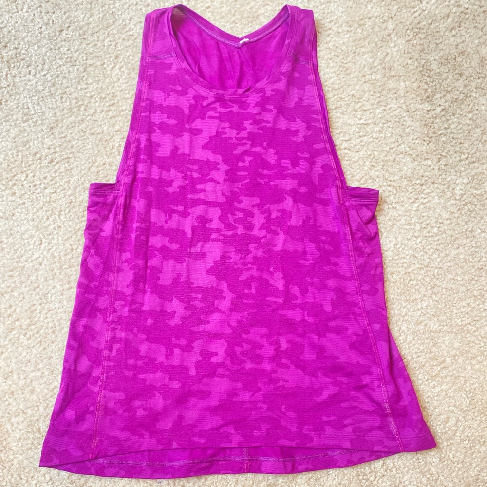 Lululemon Tank Top (purple camo)